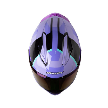 CASCO SHAFT SH-596SP FICK MORADO CLARO MORADO VISOR IRIDIUM