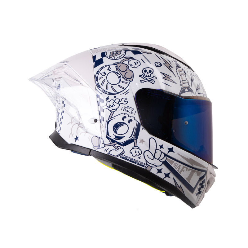 CASCO SHAFT SH-596SP VINTAGE CARTON GRIS CLARO AZUL IRIDIUM