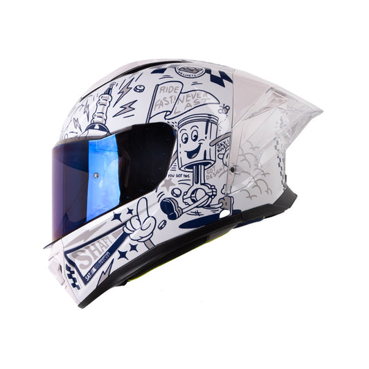 CASCO SHAFT SH-596SP VINTAGE CARTON GRIS CLARO AZUL IRIDIUM