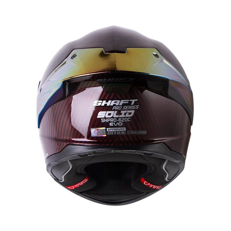 CASCO SHAFT SH-620C EVO SOLID 3K ROJO PLATA