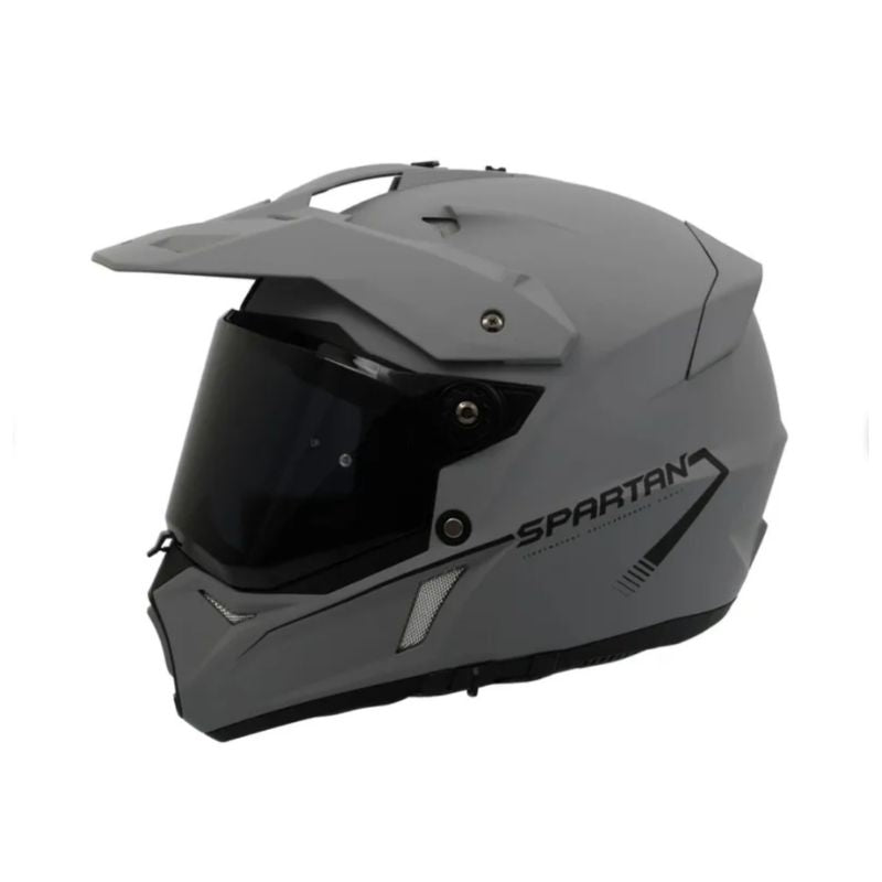 CASCO SPARTAN WOLF DS GRIS NEGRO
