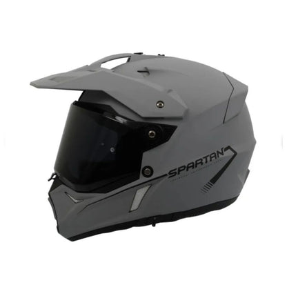 CASCO SPARTAN WOLF DS GRIS NEGRO