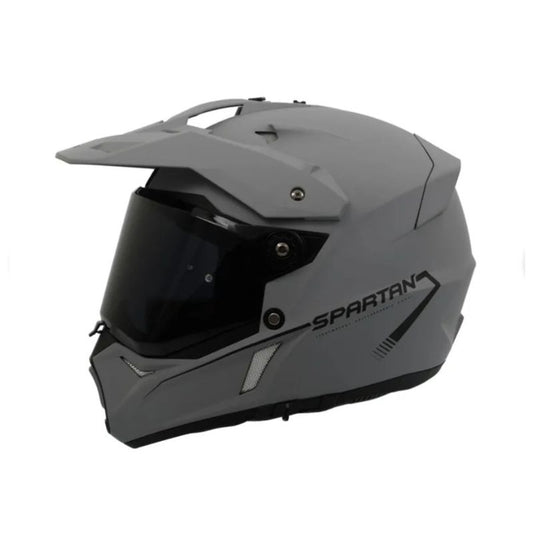 CASCO SPARTAN WOLF DS GRIS NEGRO