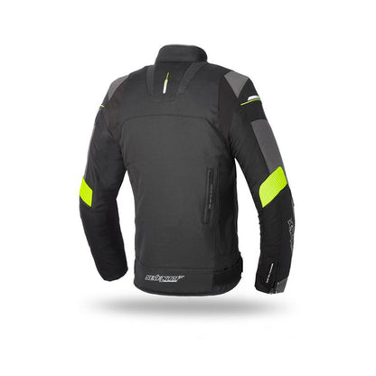 CHAQUETA SEVENTY SD-JR69 NEGRA AMARILLO NEON