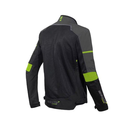 CHAQUETA SEVENTY SD-JR60 THUNDER NEGRO GRIS AMARILLO