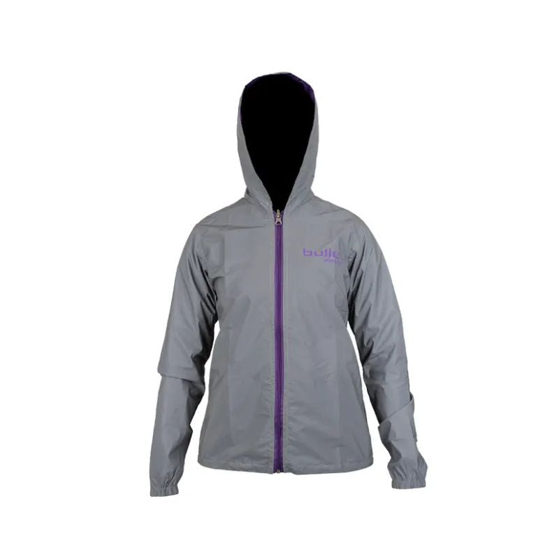 CHAQUETA BULLET DUAL MORADA REFLECTIVA DOBLEFAZ