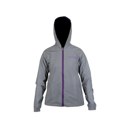 CHAQUETA BULLET DUAL MORADA REFLECTIVA DOBLEFAZ