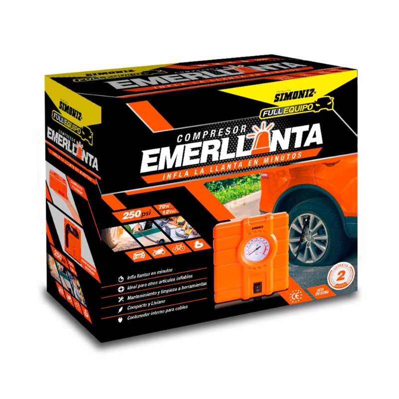 COMPRESOR EMERLLANTA FULLEQUIPO SIMONIZ