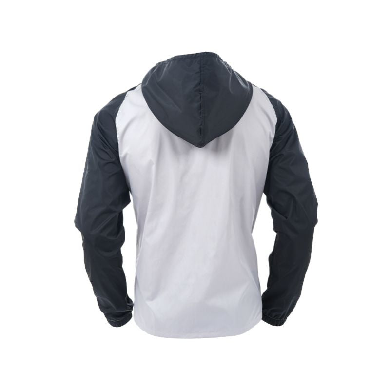 CORTAVIENTO PIGMALION COLORS GRIS NEGRO