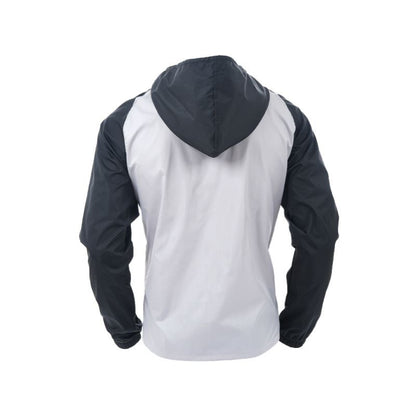 CORTAVIENTO PIGMALION COLORS GRIS NEGRO
