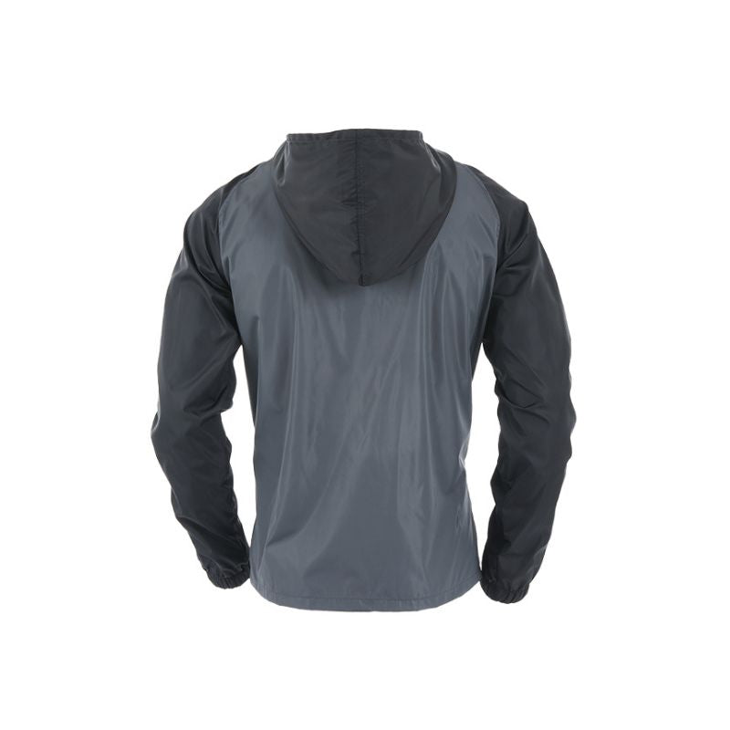 CORTAVIENTO PIGMALION COLORS ROJO NEGRO GRIS
