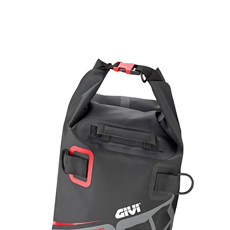 DRYBAG GIVI GRIS ROJA IMPERMEABLE 30LT