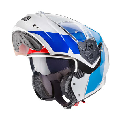 CASCO CABERG DUKE II IMPACT BLANCO ROJO AZUL