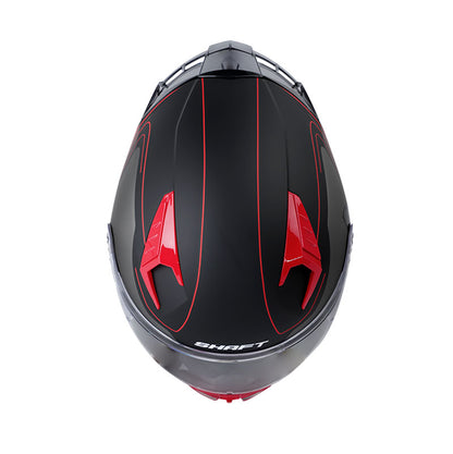 CASCO SHAFT SH-526SP BLEEP MATE NEGRO ROJO SM