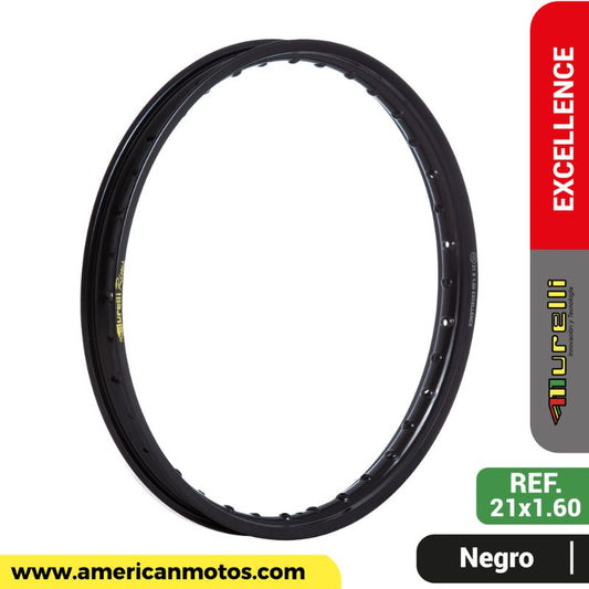 RIN MURELLI 160X21 EXCELLENCE NEGRO ELITE
