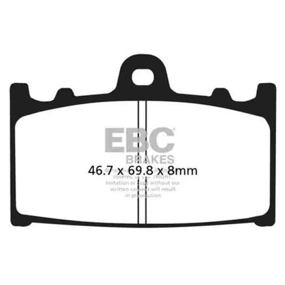 PASTILLA DE FRENO EBC FA158HH