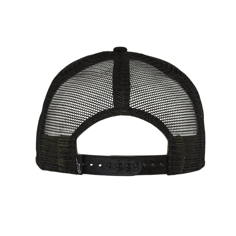 GORRA ALPINESTARS CORP TRUCKER VERDE NEGRA