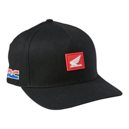 GORRA FOX HONDA WING FLEXFIT BLACK