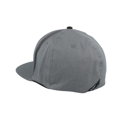 GORRA ALPINESTARS DOUBLE CHECK NEGRO GRIS AMARILLO