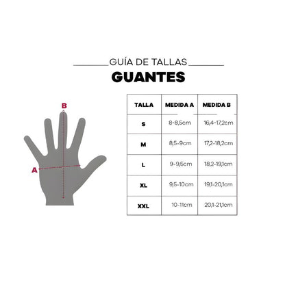 GUANTES BULLET 270RT NEGRO