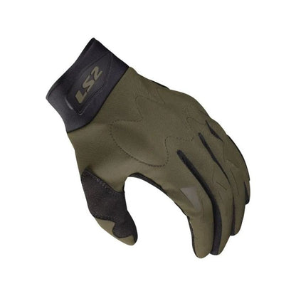GUANTES LS2 HIKER MAN VERDE OSCURO
