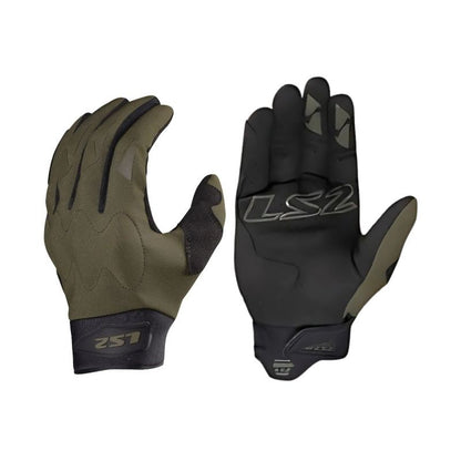 GUANTES LS2 HIKER MAN VERDE OSCURO
