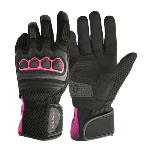 GUANTES SPARTAN MUGELLO ROSADO