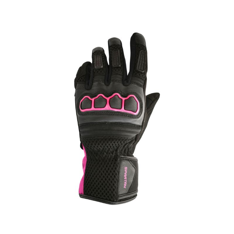 GUANTES SPARTAN MUGELLO ROSADO