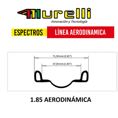 RIN MURELLI 185X18 AERO NEGRO
