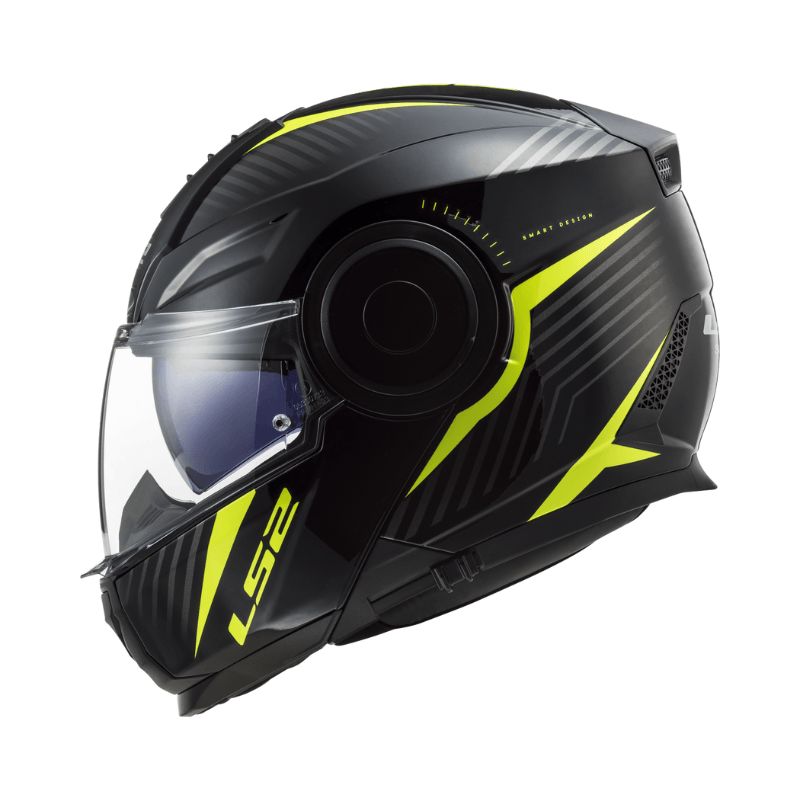 CASCO LS2 FF902 SCOPE SKID NEGRO AMARILLO NEON