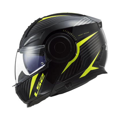 CASCO LS2 FF902 SCOPE SKID NEGRO AMARILLO NEON