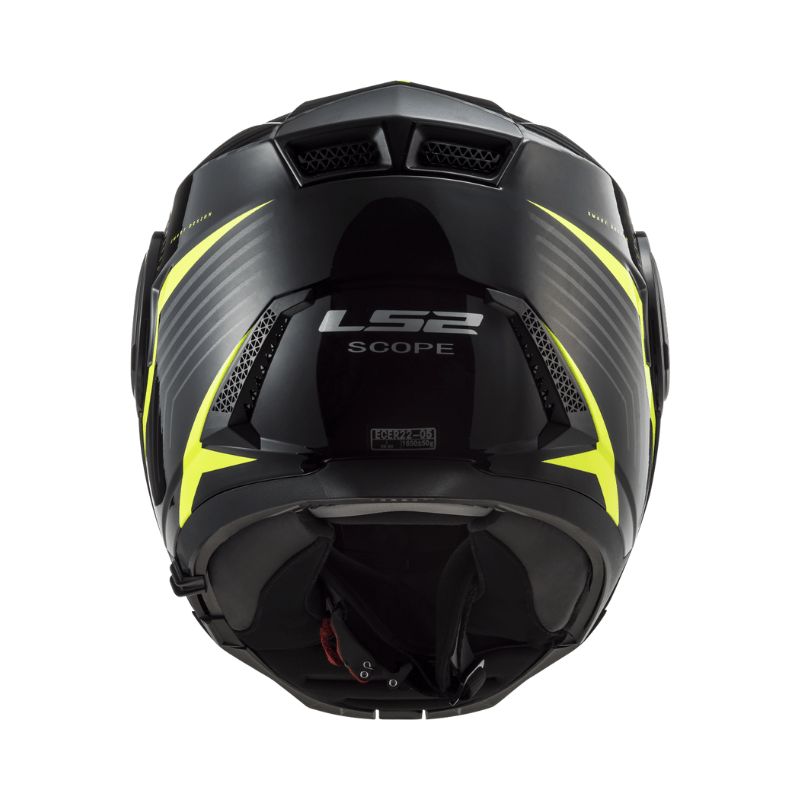 CASCO LS2 FF902 SCOPE SKID NEGRO AMARILLO NEON