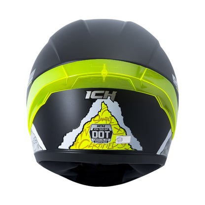 CASCO ICH ICH-501SP SAMPLE MATE NEGRO AMARILLO NEON HUMO