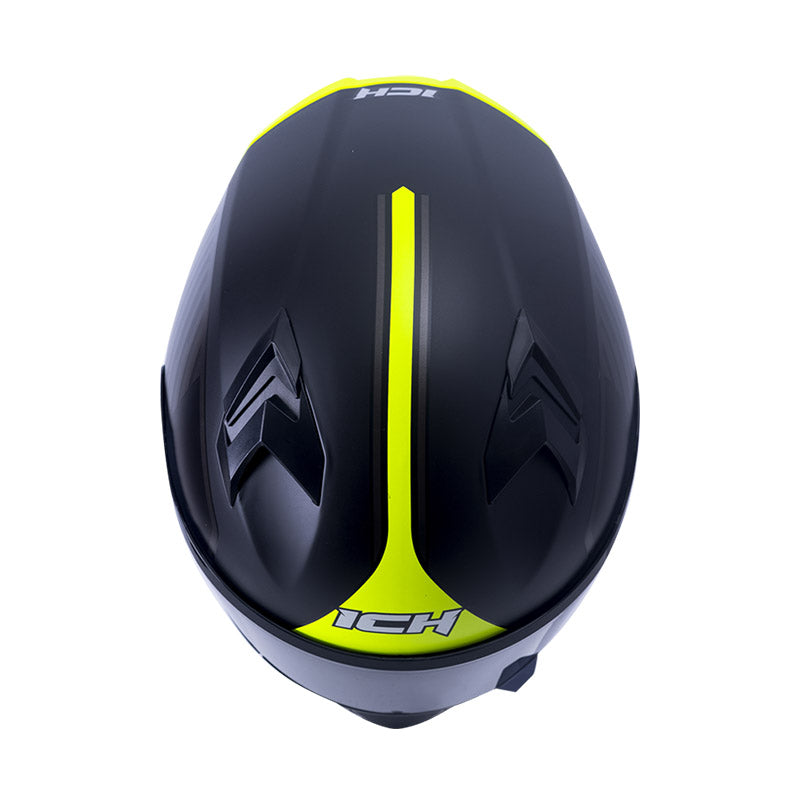 CASCO ICH ICH-503SP STREETLINE MATE NEGRO AMARILLO NEON HUMO
