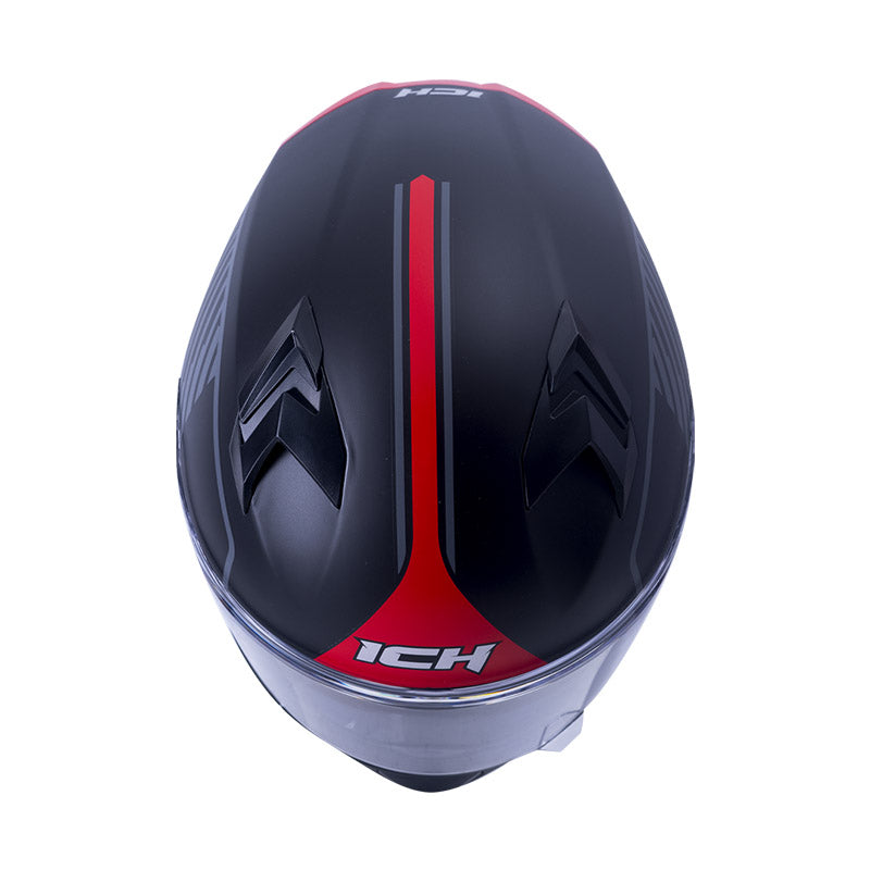 CASCO ICH ICH-503SP STREETLINE MATE NEGRO ROJO