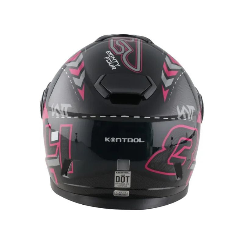 CASCO KONTROL M65 CIRCUIT FUCSIA NEGRO