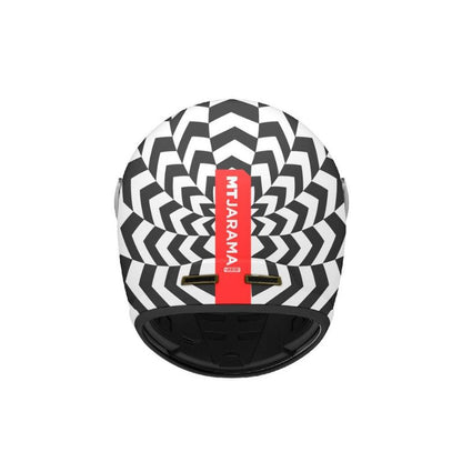 CASCO MT JARAMA PSYCHO BLANCO