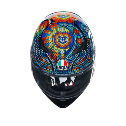 CASCO AGV K3 ROSSI WINTER TEST 2018