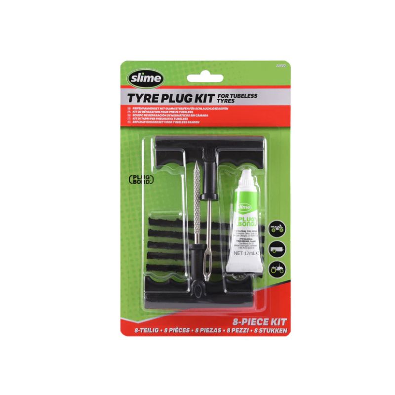 KIT REPARA PINCHAZOS SLIME TIRE PLUG