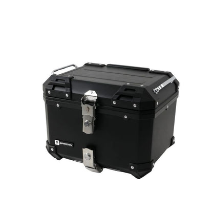 MALETERO SPARTAN ALUMINIO 57LT NEGRO