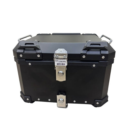 MALETERO SPARTAN ULTRA ALUMINIO 45LT NEGRO