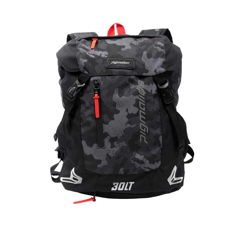 MOTOMORRAL PIGMALION IMPERMEABLE CAMO GRIS