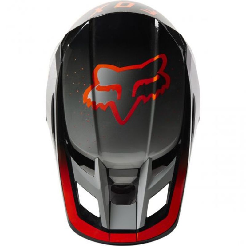 CASCO FOX V2 VIZEN NEGRO NARANJA