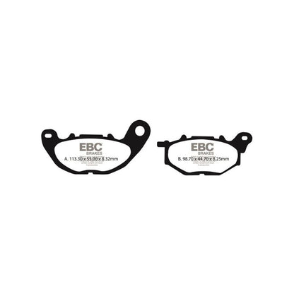 PASTILLA DE FRENO EBC SFA705