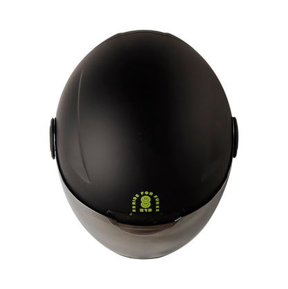 CASCO SHAFT SH-212 SOLID MATE NEGRO AMAERILLO NEON
