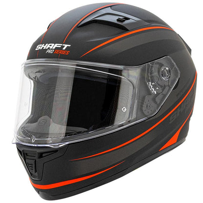 CASCO SHAFT SH-545PRO EXTREME MATE NEGRO ROJO