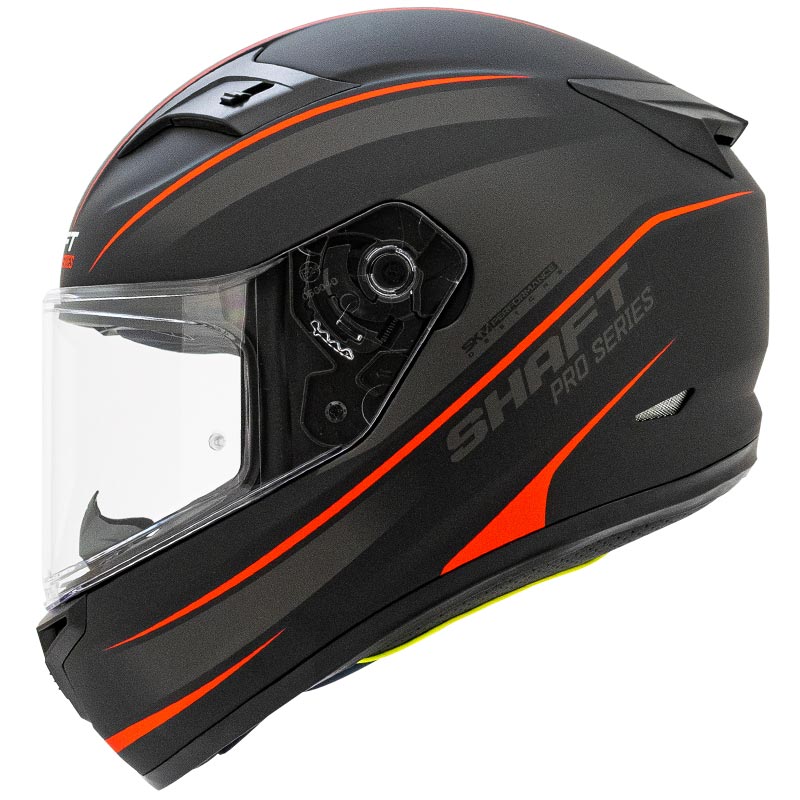CASCO SHAFT SH-545PRO EXTREME MATE NEGRO ROJO