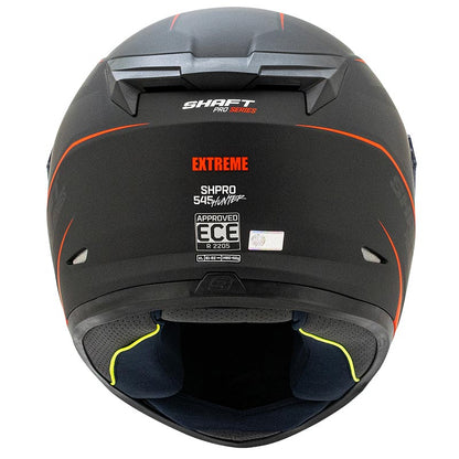 CASCO SHAFT SH-545PRO EXTREME MATE NEGRO ROJO