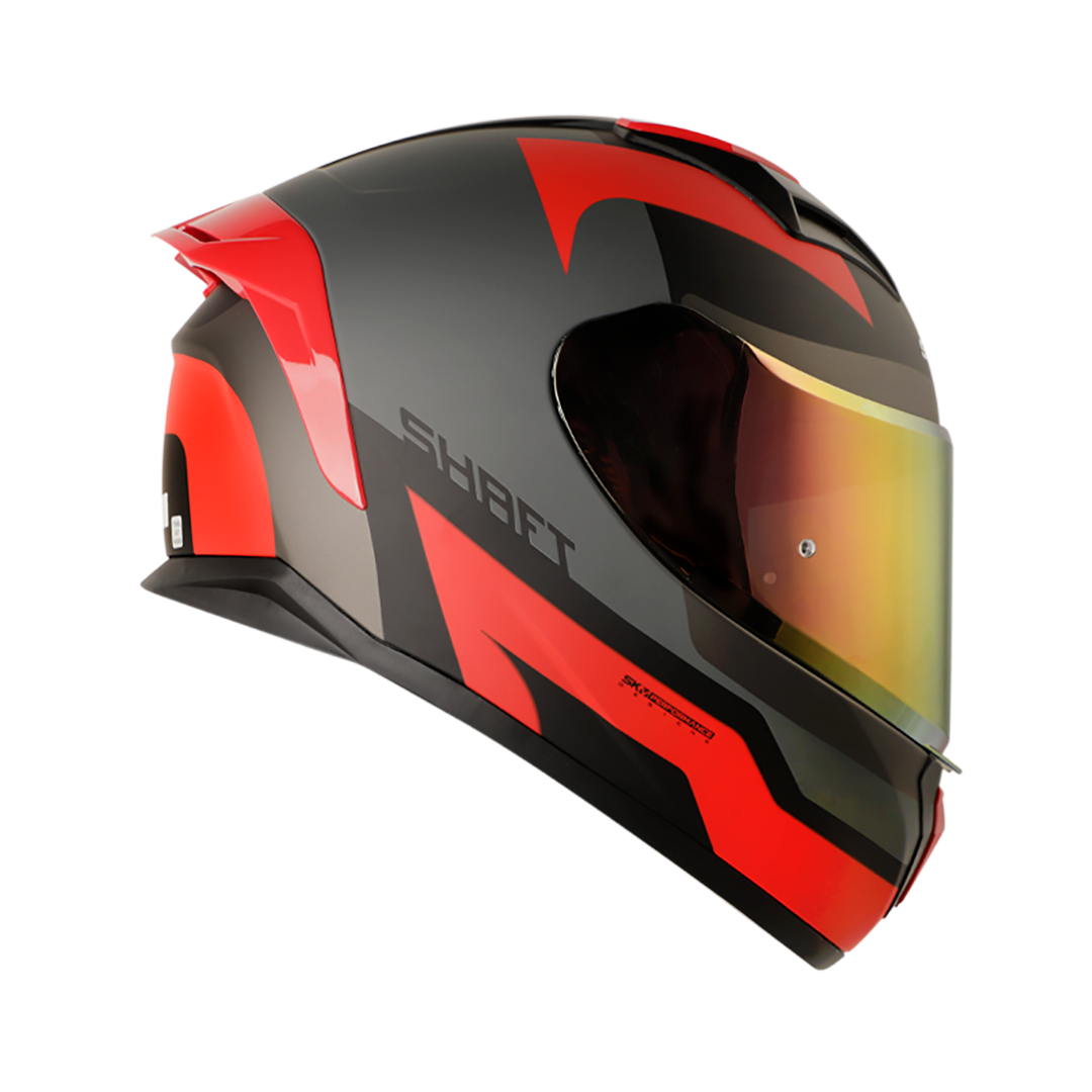 CASCO SHAFT SH-582SP EVO MIXTER MATE NEGRO ROJO IRIDIUM
