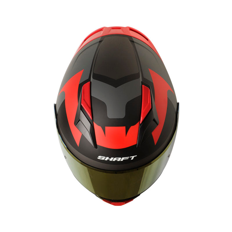 CASCO SHAFT SH-582SP EVO MIXTER MATE NEGRO ROJO IRIDIUM